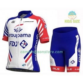 Combinaison Cycliste + Cuissard 2020 Groupama-FDJ Enfant N001